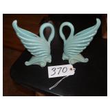 Royal Haeger swan vases