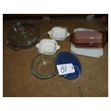 Assorted mini Corning, other bakeware