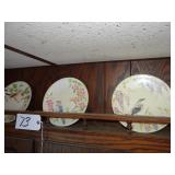 American Ateliar bird collector plates 4pcs