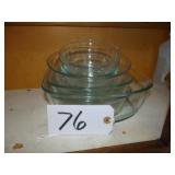 Assorted casserole dishes