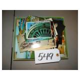 Assorted souvenir postcards from around US