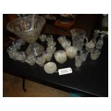 Vintage Star of David punch bowl set