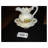 Small pitcher/bowl set