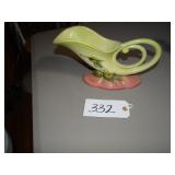 Hull Pottery horn planter