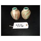 Two southwest small pottery jars