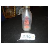 Cherry Lane quart milk bottle (Westover PA)