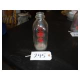 Cherry Lane quart milk bottle (Chambersburg PA)