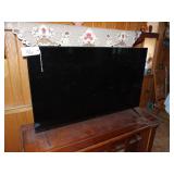 Sony 55' flat screen TV, no remote
