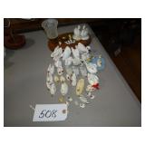 Assorted mini shakers and figurines