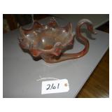 Large stretch art glass planter