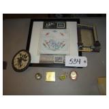 Swan embroidery patch, stamps, pins, etc
