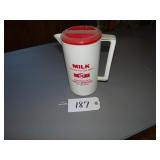 Gary Biesecker IBA plastic water pitcher