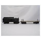 Lionel Tender and flat car