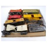isc tray of damaged train cars