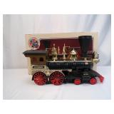 Train Engine  J.B Turner Porcelain Decanter