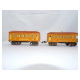 Lionel Prewar passenger cars #603, and #604