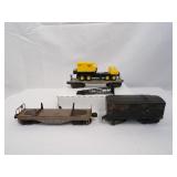 Loose rough  Lionel  cars