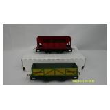 Tin American Flyer Freight cars