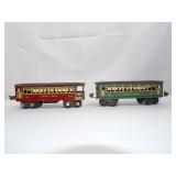 Prewar Lionel passenger cars
