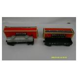 Lionel tanker and Gondola
