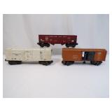 Assorted LIonel Freight cars