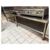 114' S.S. Equipment Stand w. Undershelf