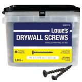 2 pack #6 x 1-5/8-in Drywall Screws 2000pc