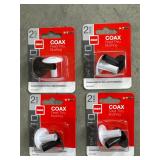 Lot of 4 RCA 2-Pack Rg6 Data Cable