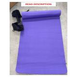 Purple Yoga Mat With Cover