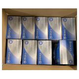Case of 9 boxes of Elara medium vinyl gloves