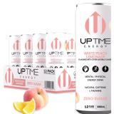12 UPTIME Energy Drink, White Peach Lemonade