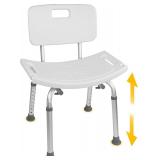Vaunn Tool-Free Adjustable Shower Chair Bench