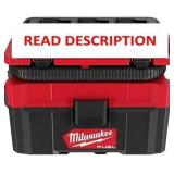 Milwaukee M18 Fuel PACKOUT 2.5Gal Wet/Dry Vac