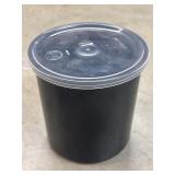 Black Food Container