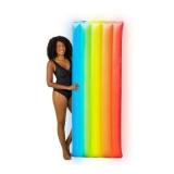 Rainbow LED Pool Raft - 74 X 30IN