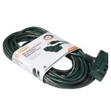 50 ft. 16/3 Tri-Tap Landscape Ext. Cord, Green
