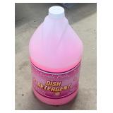 Gentle pink dish detergent PARTIALLY USED