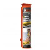 Lot of 12 Frost King 1-ft x 3-in Clear Window Stri