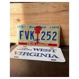 2 License Plates