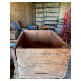 Antique Wood Shipping Crate