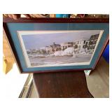 1988 Framed Storm Warning Wall Decor