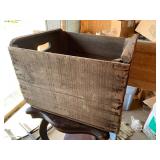 Antique Gordon Bowman Mt.Jackson Wood Crate