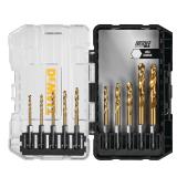 DEWALT 10-Piece Assorted Titanium Nitride Coated H