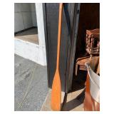 Antique wooden paddle