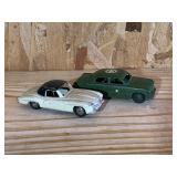2- dinky toys Ford sedan, Mercedes 190 SL