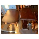 2 Small Wood Tables