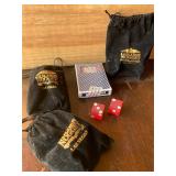 3- Golden Nugget Playing Card & Dice Kit