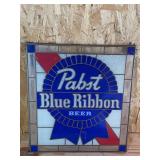 Pabst Blue Ribbon Beer Glass Decor