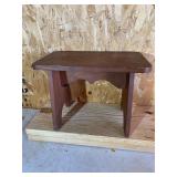 Small wooden stool