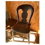 Antique wooden chair